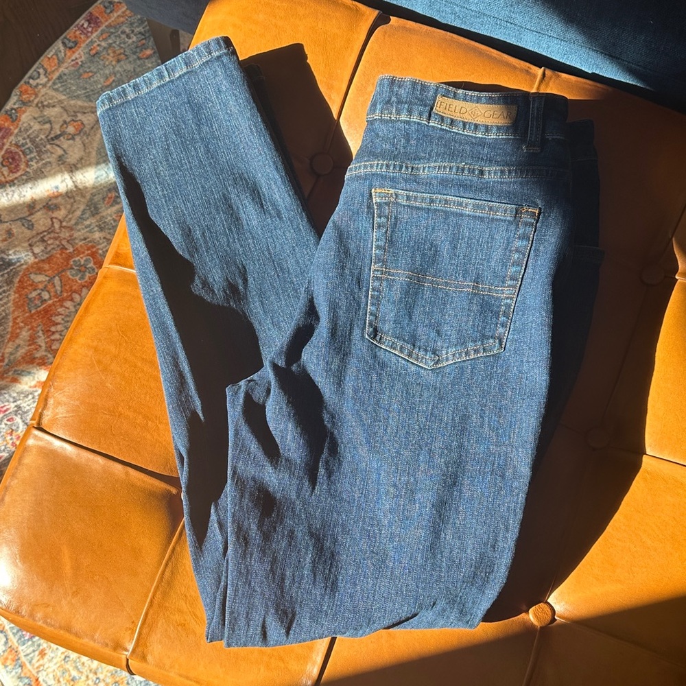 Field Gear Women's Classic Blue Straight Leg Jeans